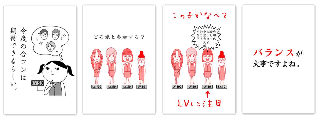 第6問「メインはだ～れだ？」の「すごい読めてる」解答例